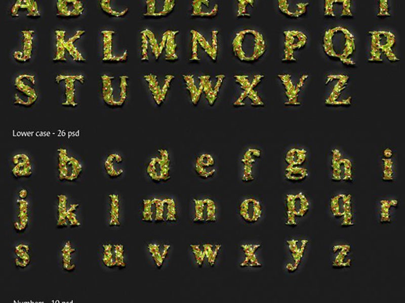 Christmas Animated Typeface