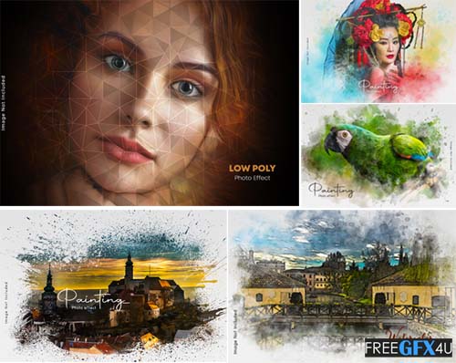 Painting Photo Effect Templates
