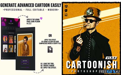 Graphicriver - Cartoonish Advanced Cartoon Tool Cartoonish Advanced Cartoon Tool