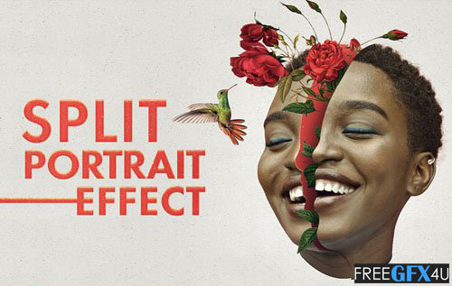 Split Portrait Photoshop Effect +Tutorial