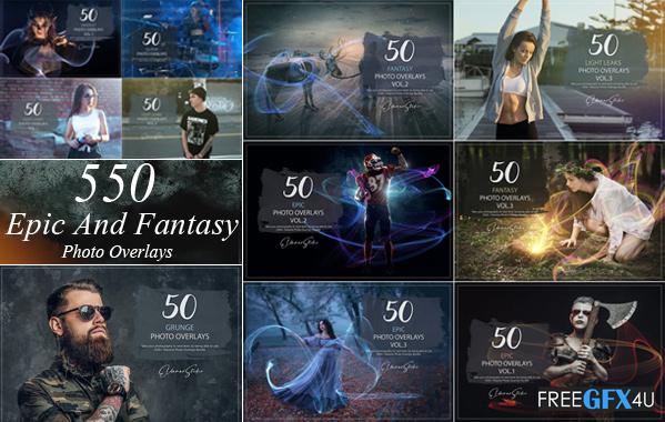 550 Epic And Fantasy Photo Overlays