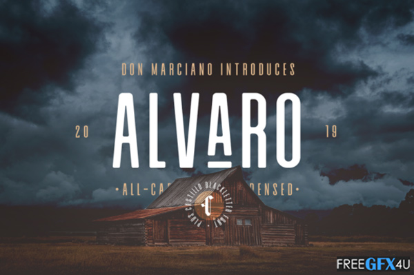 Alvaro Duo Font Free Download Alvaro Duo Font