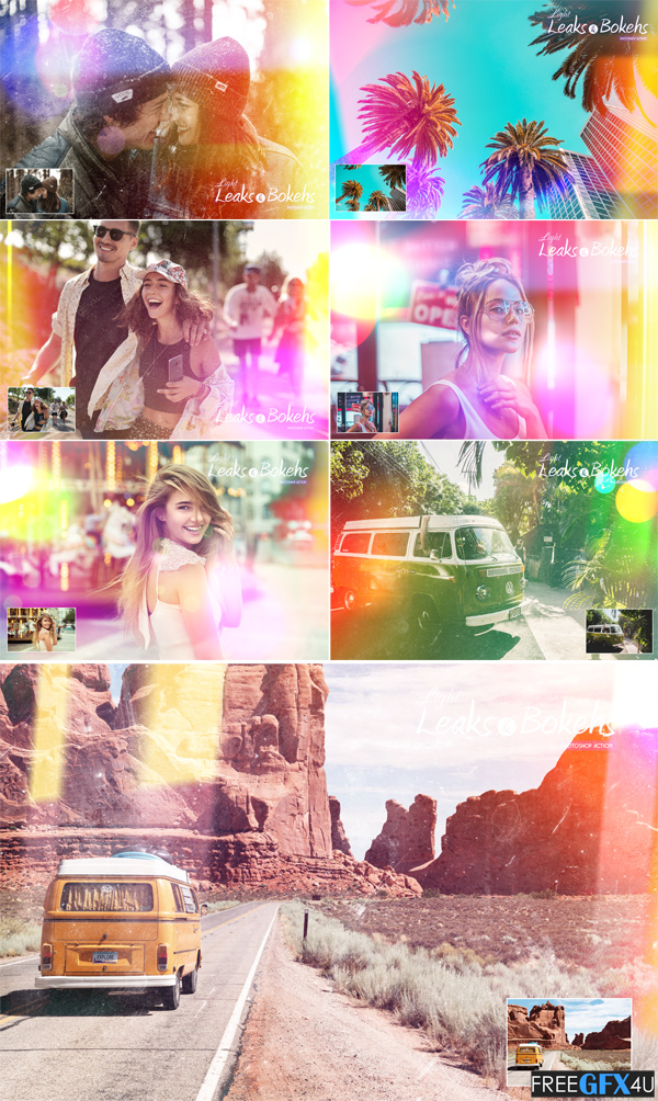 Premium Light Leaks PS Action