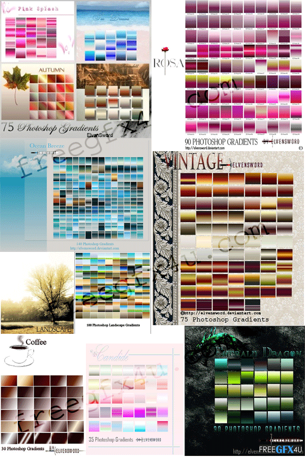 Amazing Collection Of Gradients For Photoshop Amazing Collection Of Gradients
