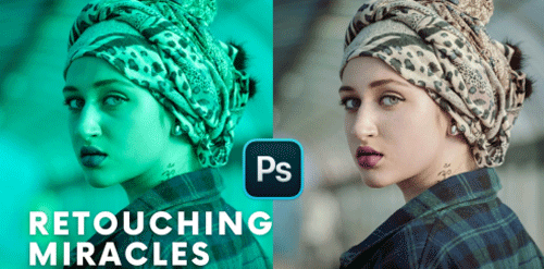 Wrong Light Portrait Retouching In Photoshop