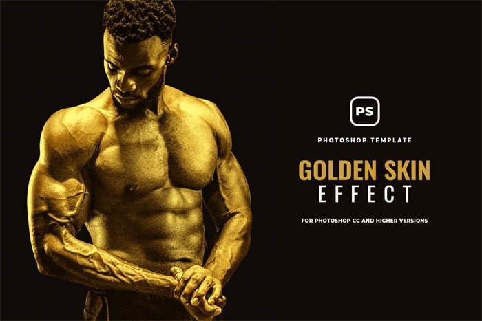 Golden Skin Effect Photoshop