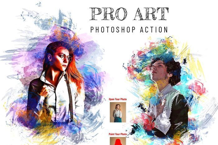 Pro Art Photoshop Action