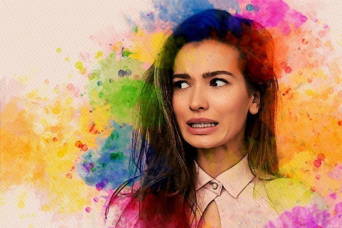 Graphicriver - Colorful Painting Photo Effect Colorful Painting Photo Effect