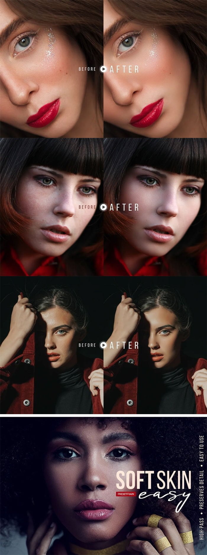 Soft Skin Easy Retouch Action