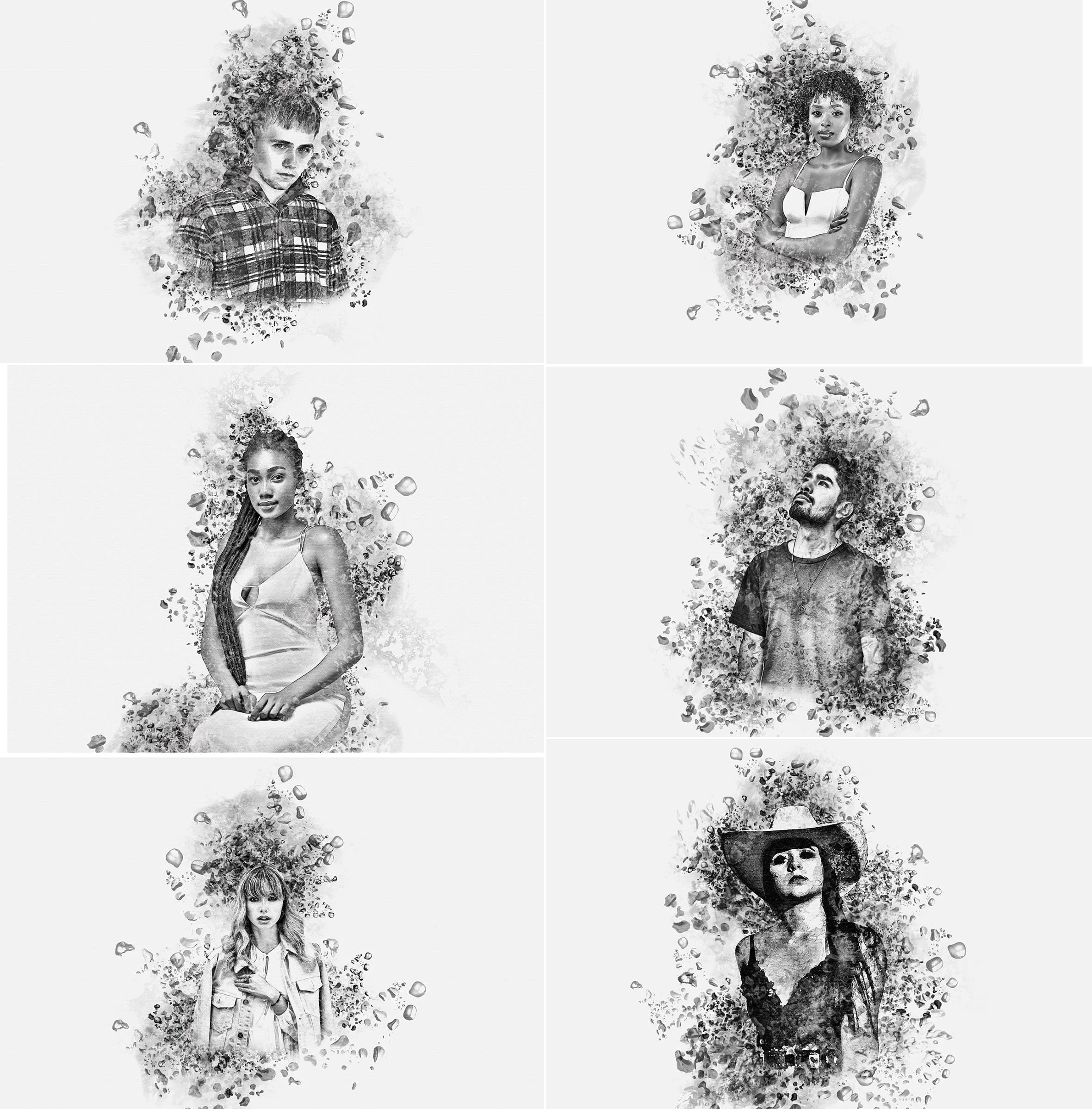 CreativeMarket - Water Ink Effect Photoshop Action Water Ink Effect Photoshop Action
