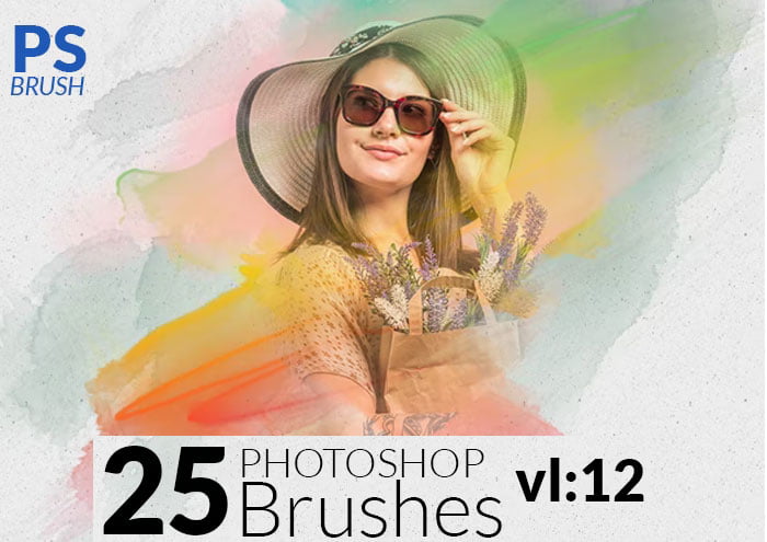 Watercolor Photoshop Brushes