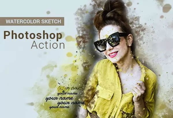 Sketch Photoshop Action