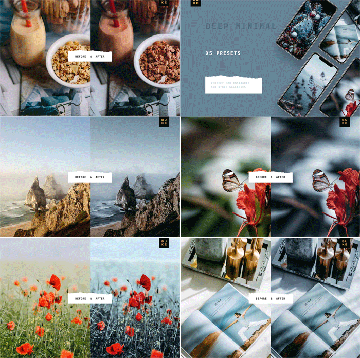 5 Cool Blush Lightroom Presets Pack 5 Cool Blush Presets