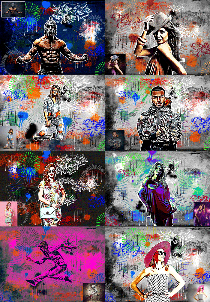 Vector Pop Art Photoshop Action