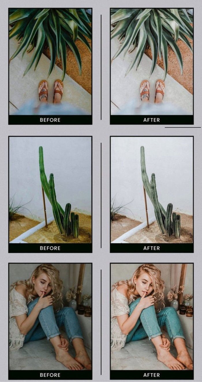 Creativefabrica - Organic Ceramic Green Lightroom Presets Organic Ceramic Green Presets
