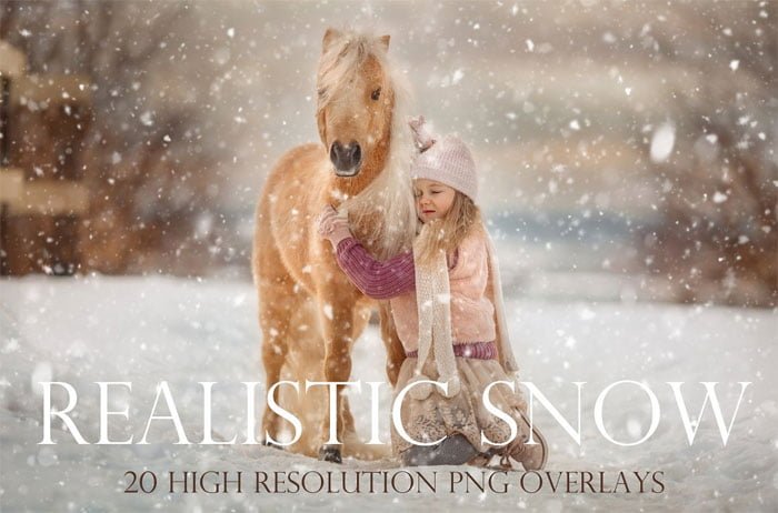 Download Realistic Snow Overlays Realistic Snow Overlays