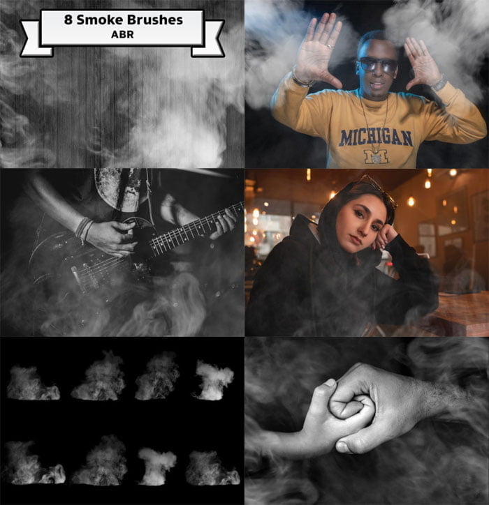 Smoke Brushes Fog Brush Set