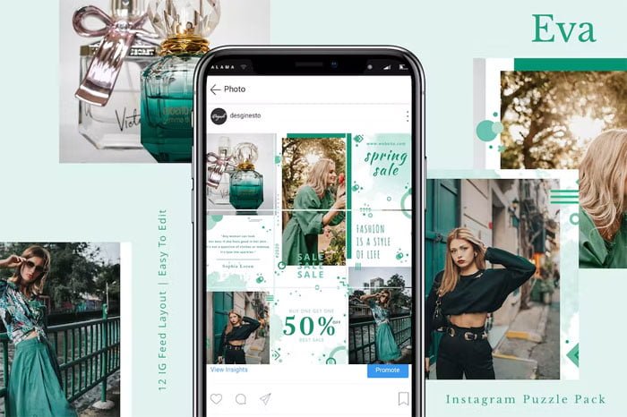 Eva Instagram Puzzle Pack Free Download Eva Instagram Puzzle Pack