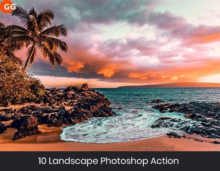 Graphicriver - 10 Landscape Photoshop Action 10 Landscape Photoshop Action