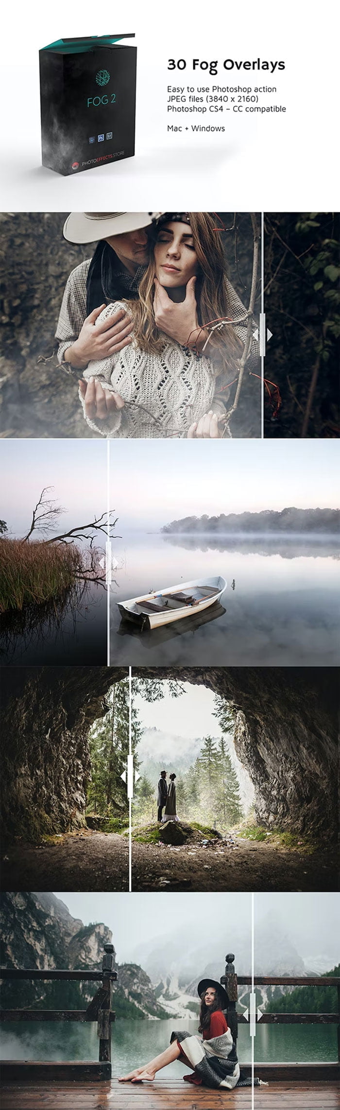 Graphicriver - 30 Fog Photo Overlays 2.0 30 Fog Photo Overlays 2.0