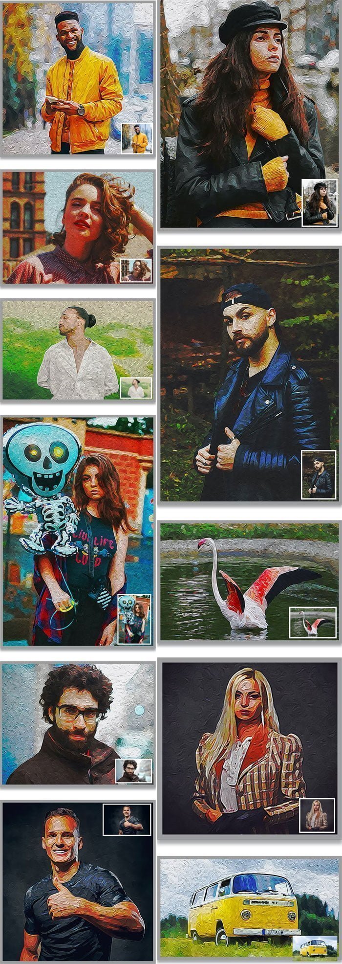 Graphicriver – Van Gogh Oil Paint Photoshop Action Van Gogh Oil Paint Photoshop Action