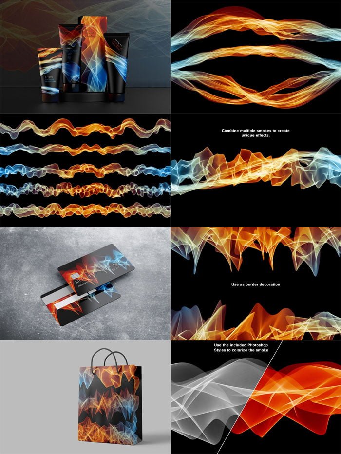 140 Smoke Brushes PNG