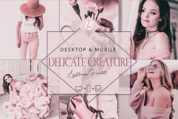 15 Delicate Creature Lightroom Presets 15 Delicate Creature Presets