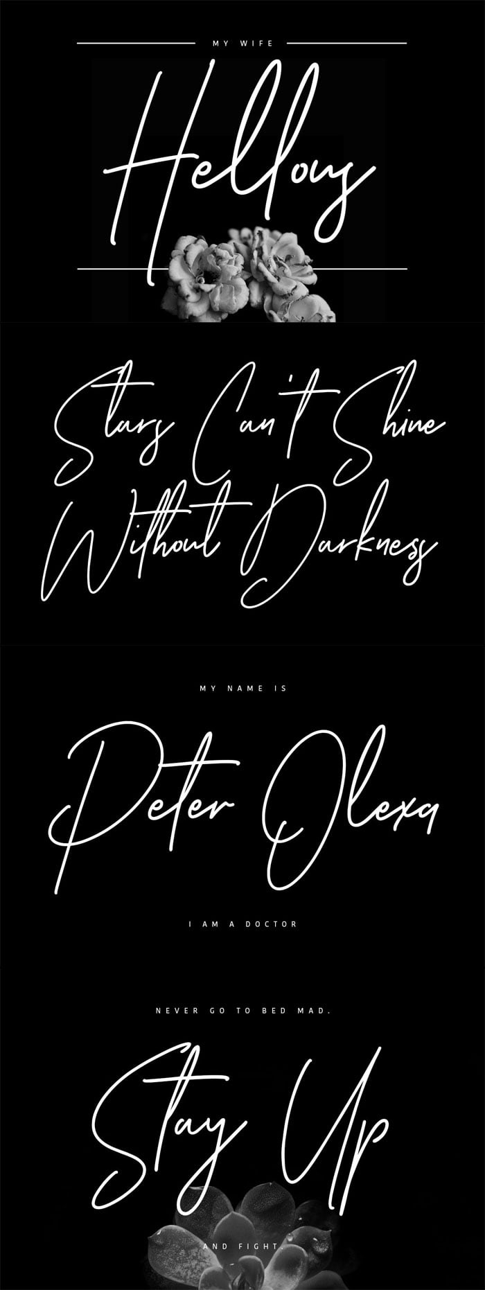 Ansterdam Clean Signature Font