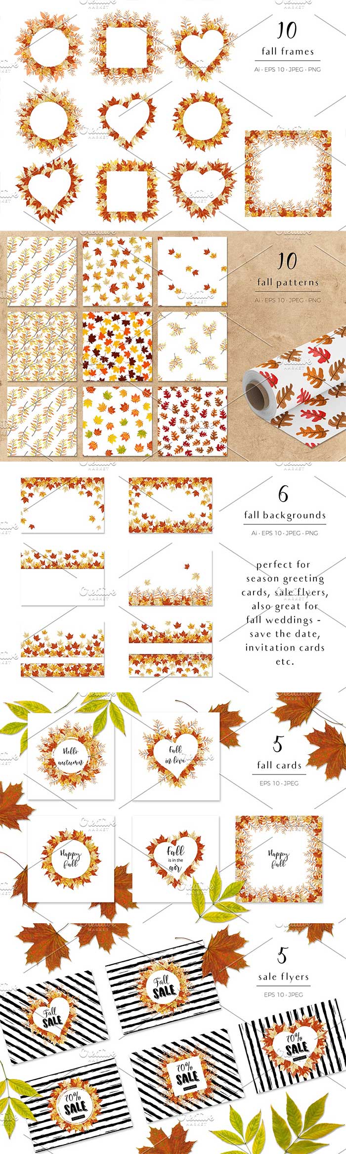 CreativeMarket - Autumn Kit Free Download Autumn Kit