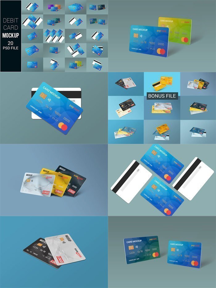 Debit Card Mockup