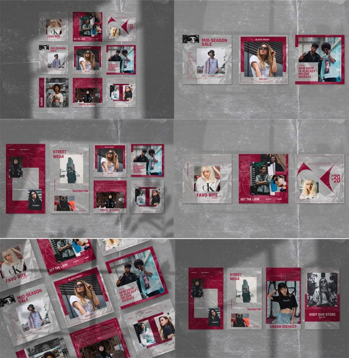 Luciana Instagram Templates