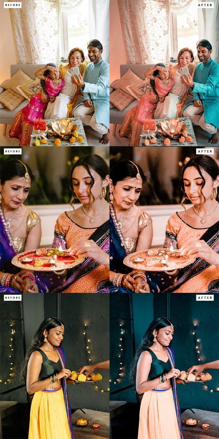 Diwali Festival Lightroom Presets Diwali Festival Presets