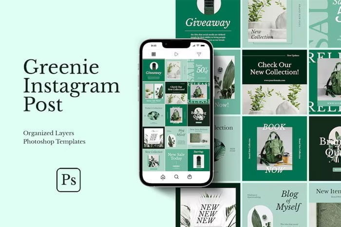 Greenie Instagram Post