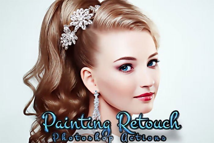 Painting Retouch Photoshop Actions Painting Retouch Actions