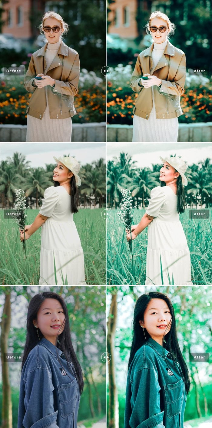 Rich Green Pro Lightroom Presets Rich Green Pro Presets