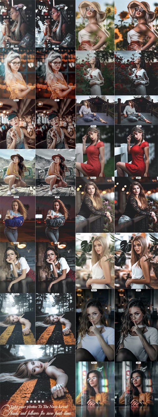 Urbun Portrait Actions Photoshop Urbun Portrait Actions