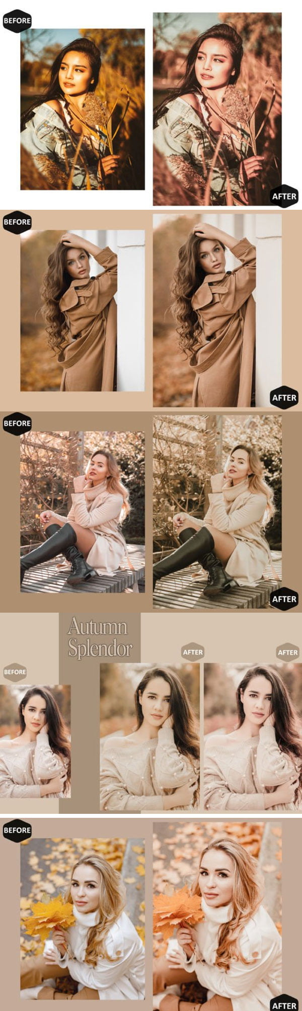 12 Autumn Splendor Lightroom Presets 12 Autumn Splendor Lightroom Presets
