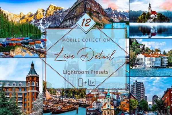 12 Mobile Lightroom Presets Live Detail