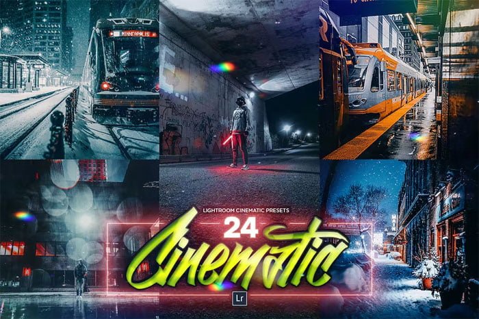 24 Film Music PRO Lightroom Effects