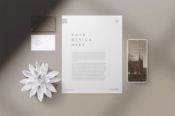 A4 Business Cards Smartphone A4 Business Cards Smartphone