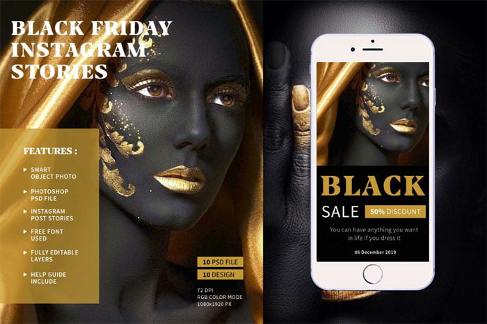 Black Friday Instagram Stories Black Friday Instagram Stories