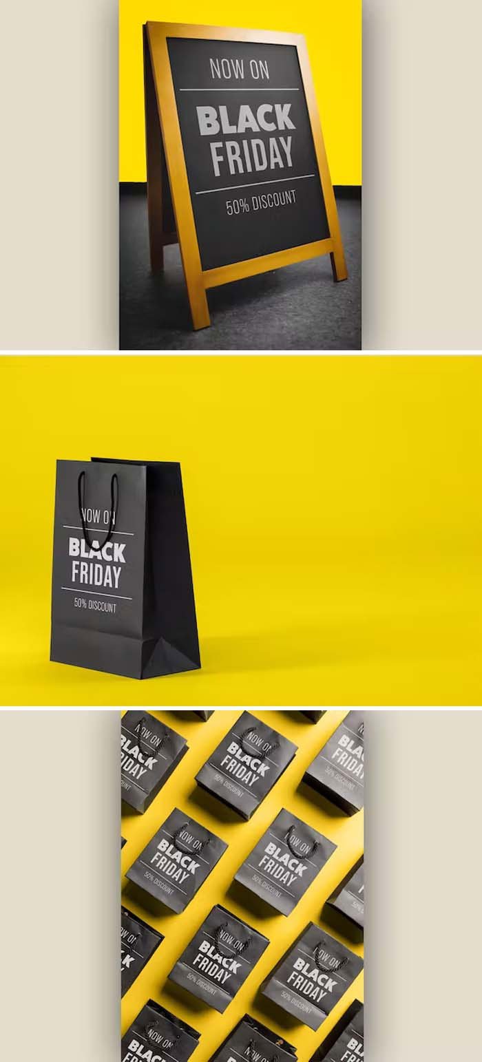 Black Friday Mockup Free Download Black Friday Mockup
