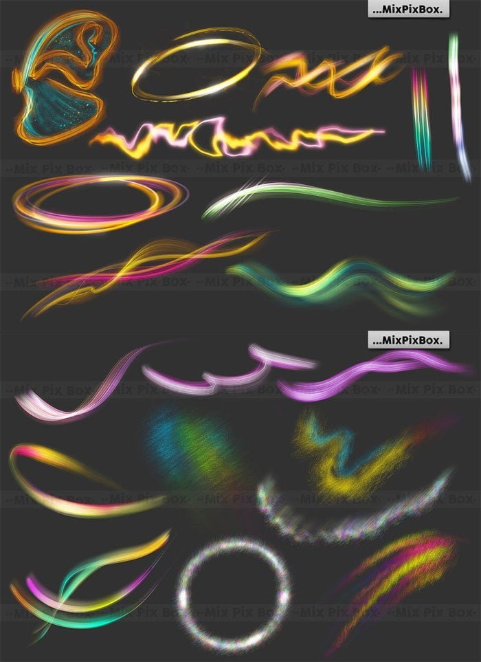 CreativeMarket - Light Effects Overlays Light Effects Overlays