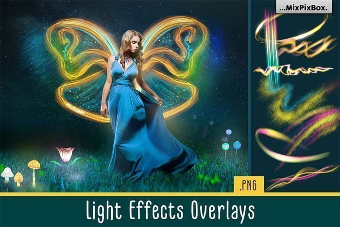 CreativeMarket - Light Effects Overlays Light Effects Overlays