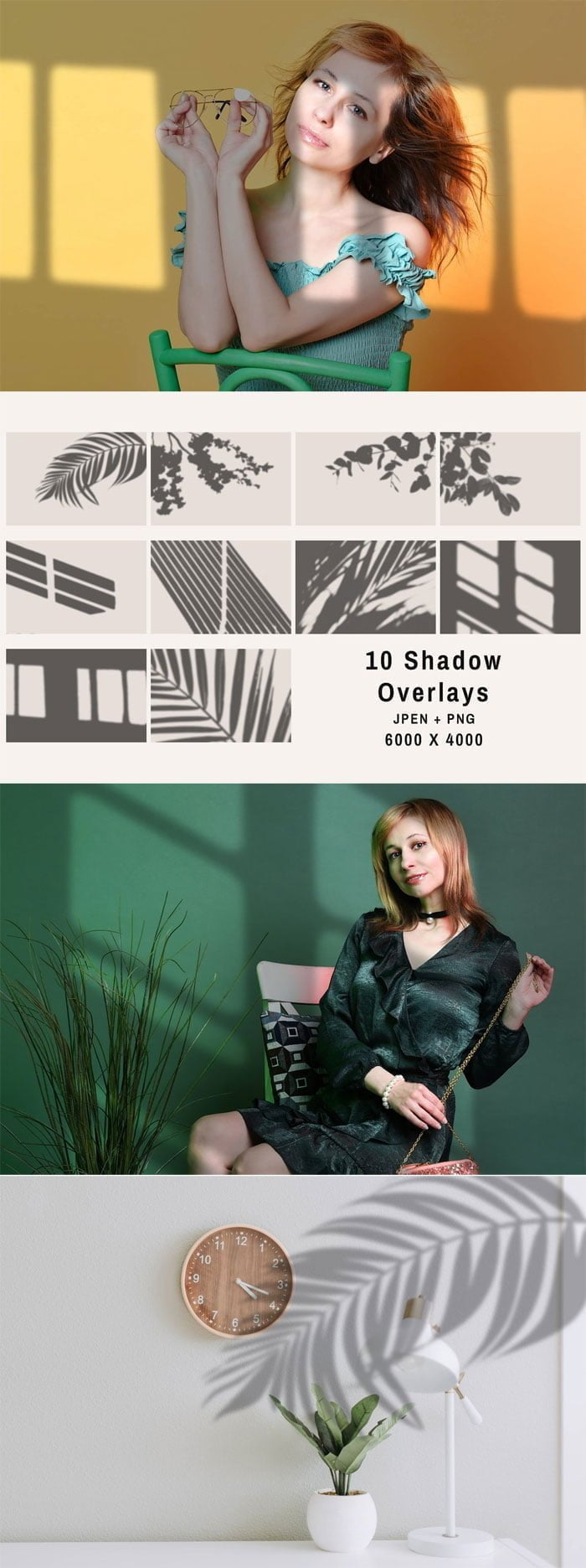 CreativeMarket - Shadow Photo Overlays