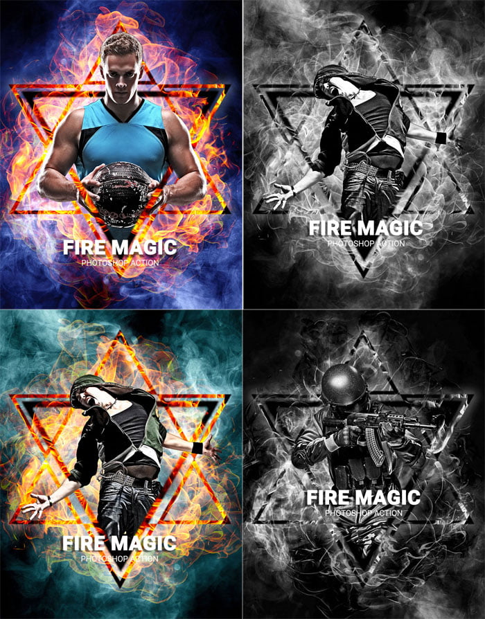 Fire Magic Photoshop Action Free Download Fire Magic Photoshop Action Free Download