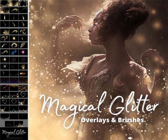 JD Magical Glitter Overlays & Brushes JD Magical Glitter Overlays & Brushes