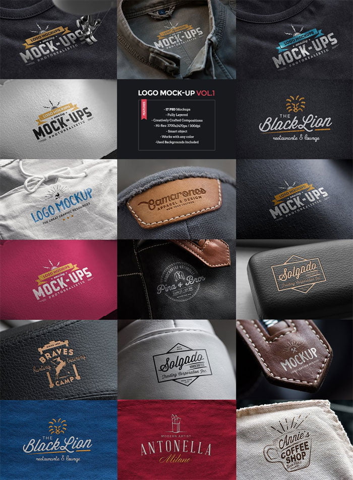 Logo Mock-Ups Vol.1