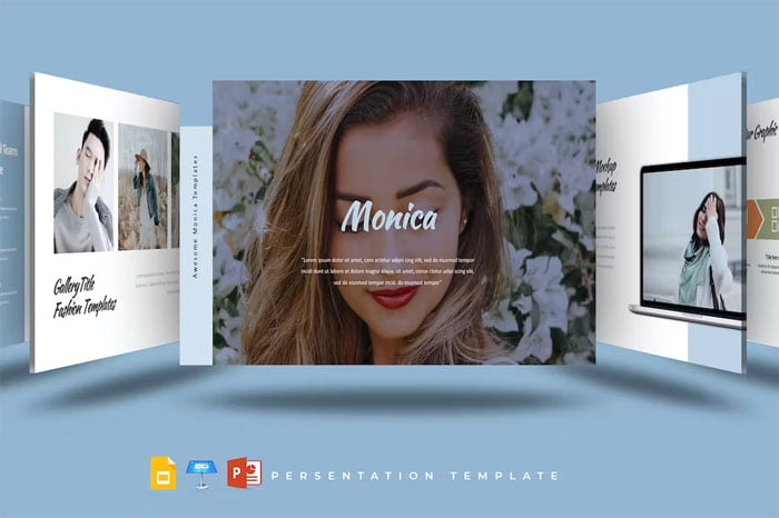 Monica Presentation Template Monica Presentation Template