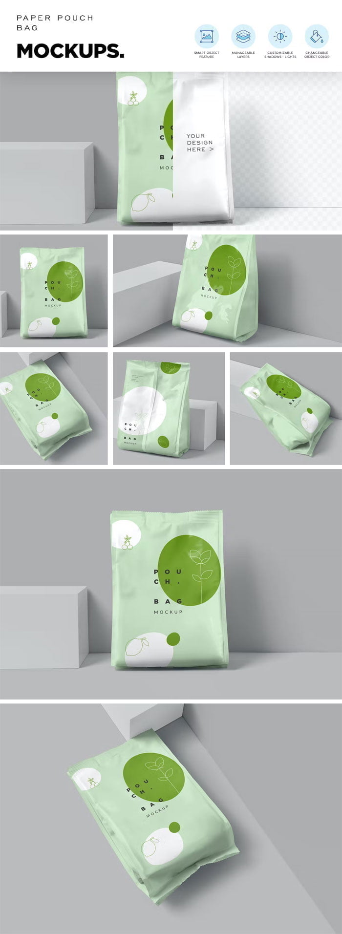 Paper Bag Mockup Large Size Paper Bag Mockup Large Size